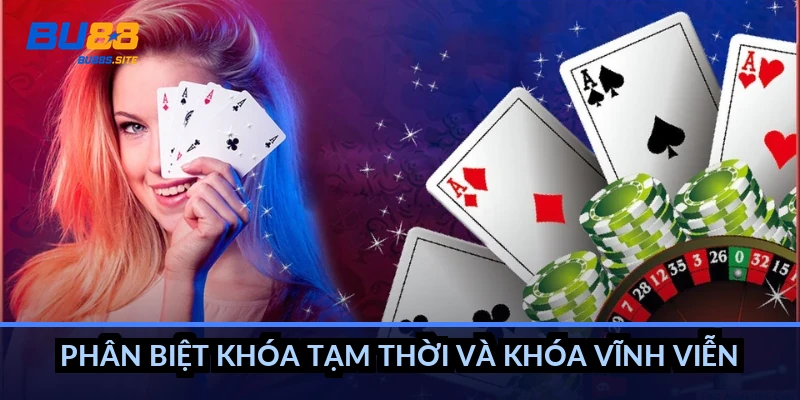 Phân biệt khóa tạm thời và khóa vĩnh viễn