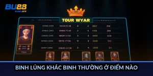 Binh lủng khác binh thường ở điểm nào?