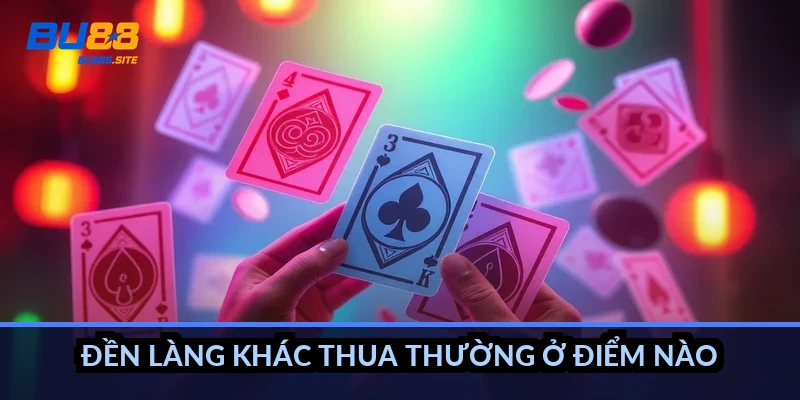 Đền làng khác thua thường ở điểm nào?