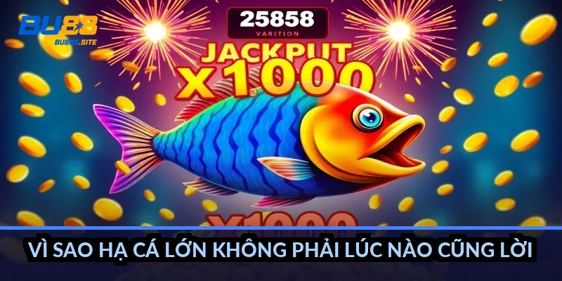 Vì sao hạ cá lớn không phải lúc nào cũng lời?